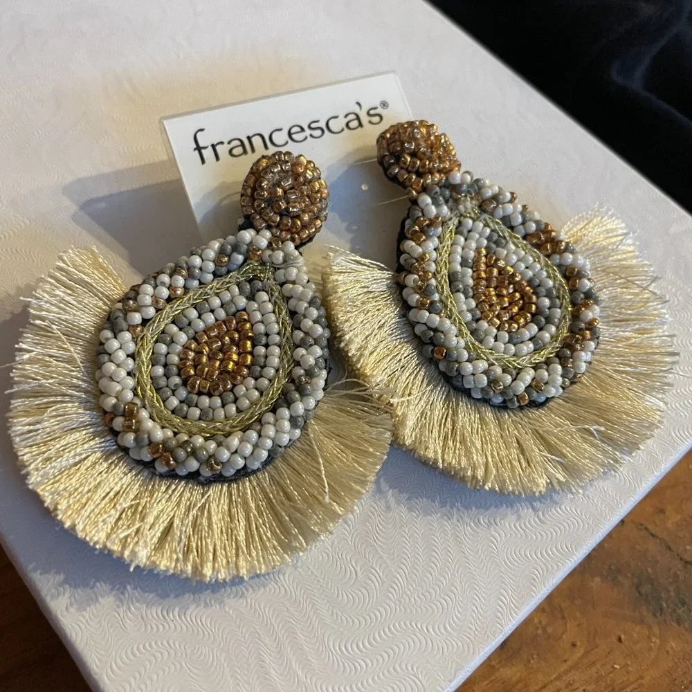 Francescas Collections beaded tassel